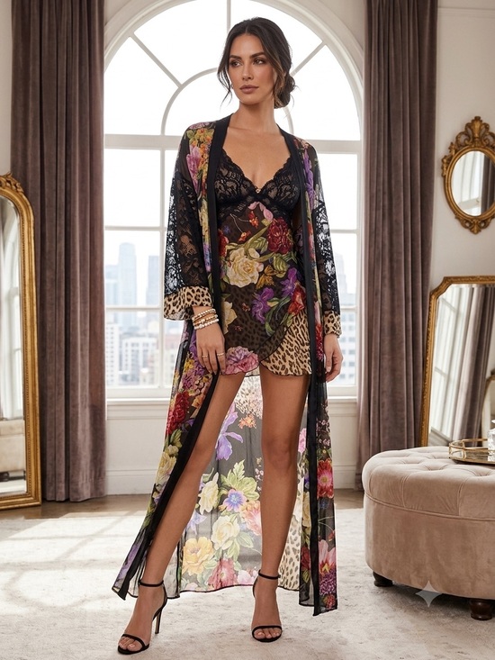 Neiman Marcus Other - Vintage Jonquil by Diane Samandi for Neiman Marcus 100% Silk 2-Piece Set